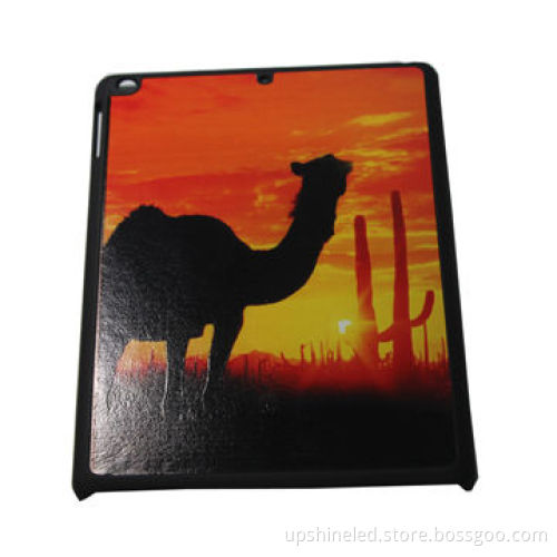 PC + leather case for iPad